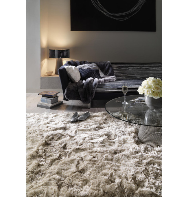 Koberec Plush Shaggy pískový