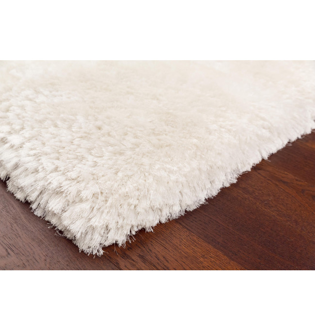Koberec Plush Shaggy bílý