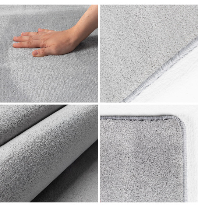 Koberec Sky stříbrný kruh