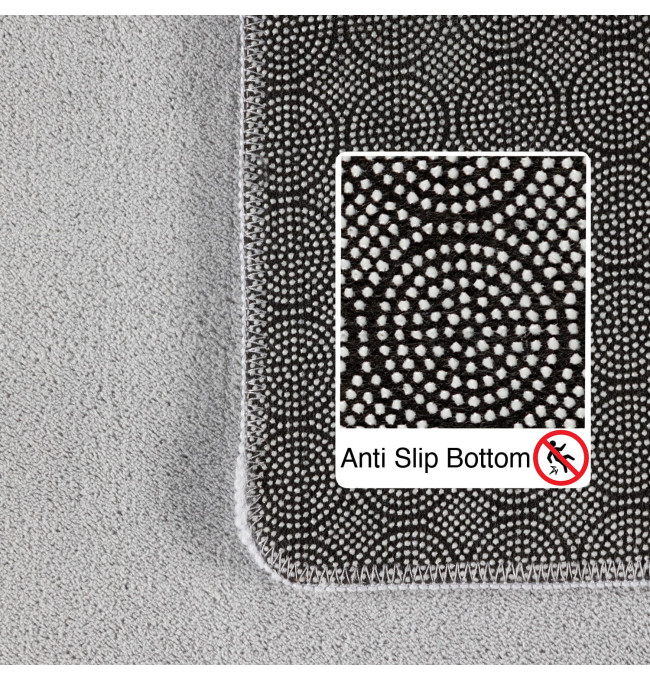 Koberec Sky stříbrný