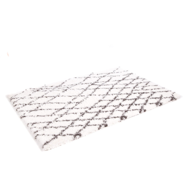 Koberec Dream mřížka, šedý