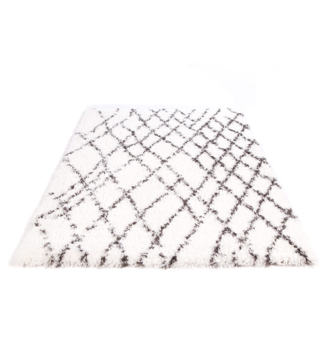 Koberec Dream mřížka, šedý