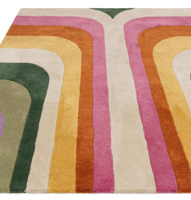 Koberec Romy 01 Retro růžový