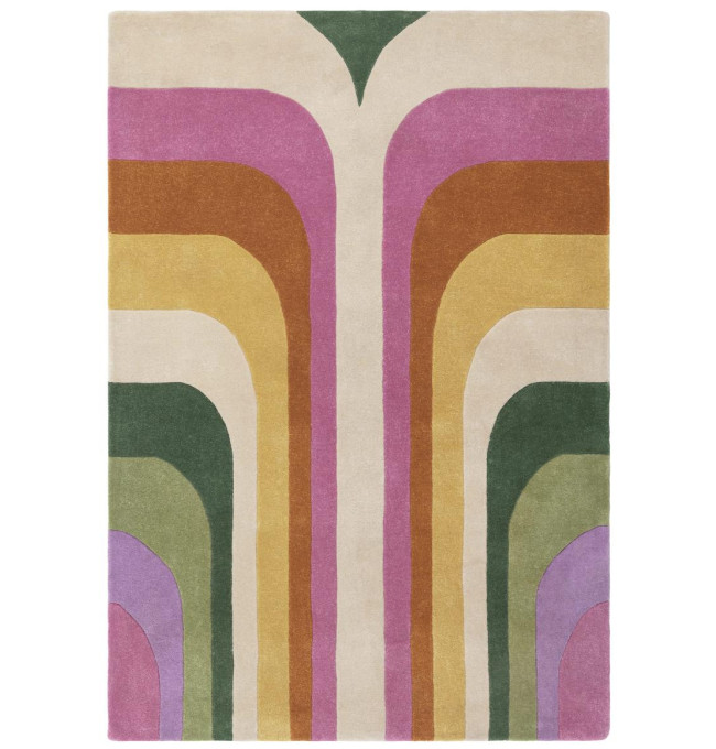 Koberec Romy 01 Retro růžový