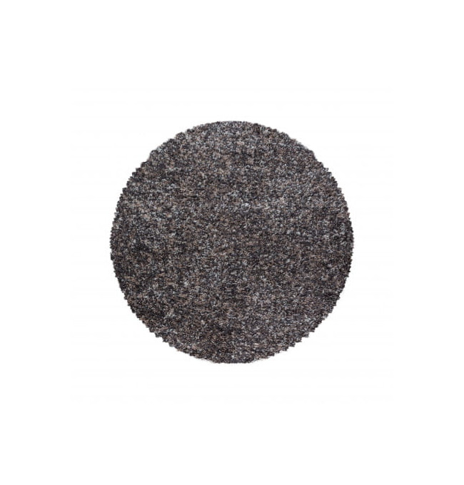 Koberec Enjoy hnědý / vícebarevný kruh