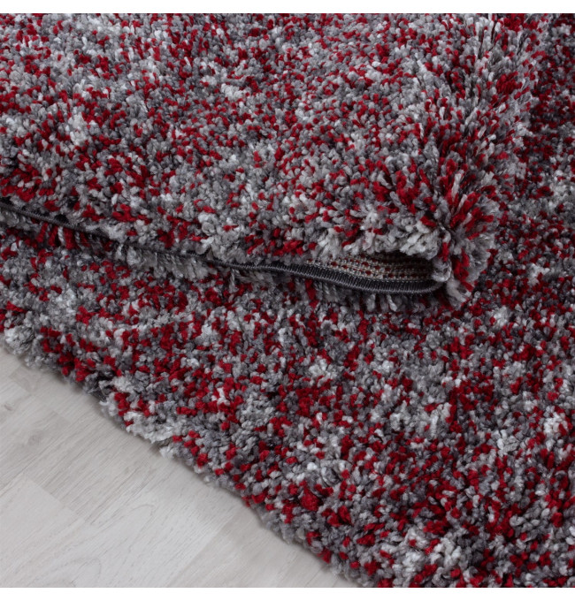 Koberec Enjoy červený / vícebarevný, kruh