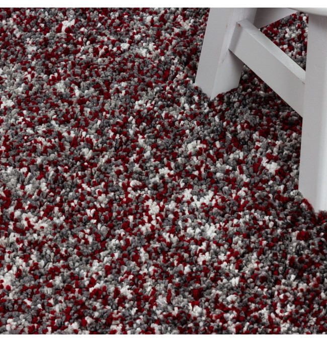 Koberec Enjoy červený / vícebarevný, kruh