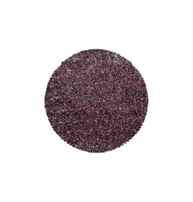 Koberec Enjoy červený / vícebarevný, kruh