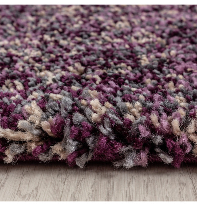 Koberec Enjoy fialový / vícebarevný