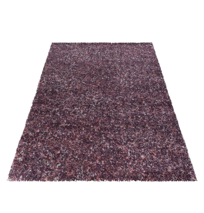 Koberec Enjoy tmavě růžový / vícebarevný