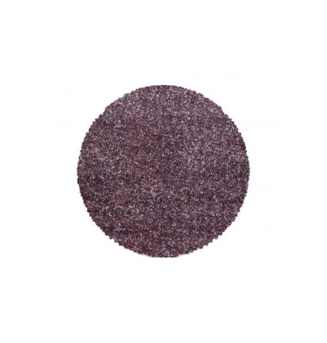 Koberec Enjoy tmavě růžový / vícebarevný kruh