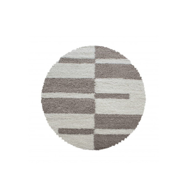 Koberec Gala kruh, béžovo - krémový