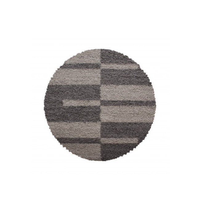 Koberec Gala kruh, hnědý / béžový