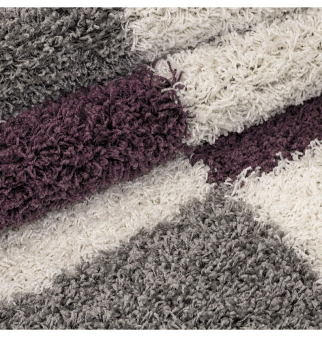 Koberec Gala kruh, šeříkový