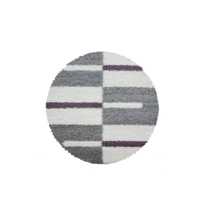 Koberec Gala kruh, šeříkový