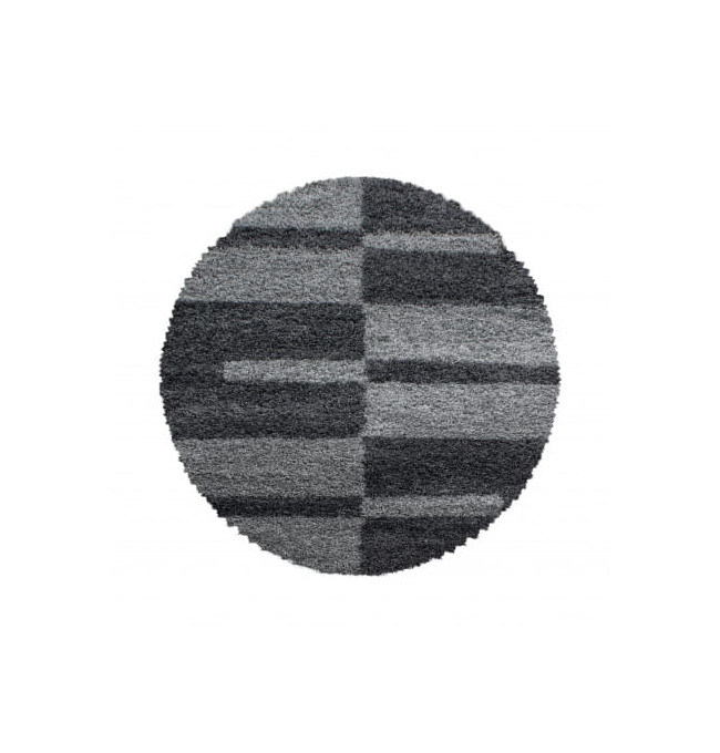 Koberec Gala kruh, šedý