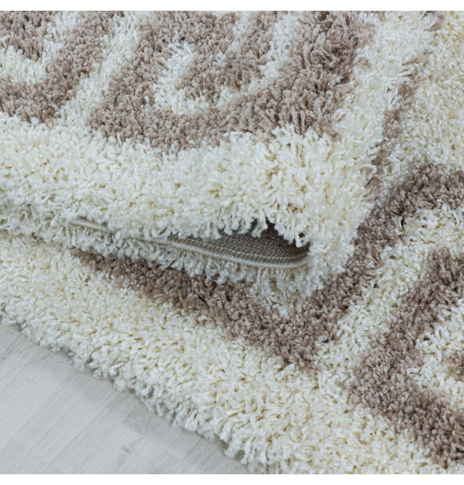 Koberec Hera krémově béžový - kruh