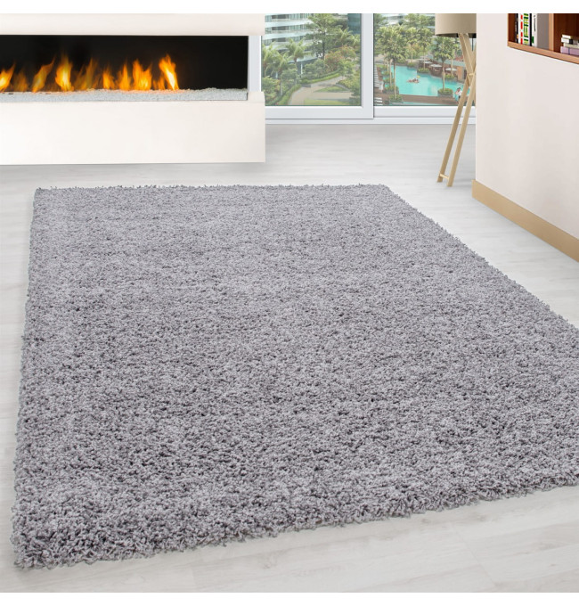 Koberec Shaggy Life světle šedý