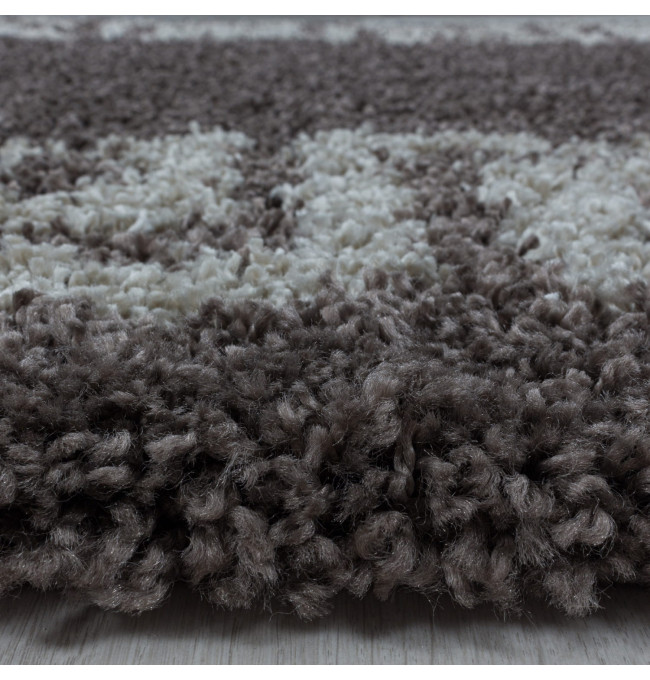 Koberec Hera hnědý - kruh