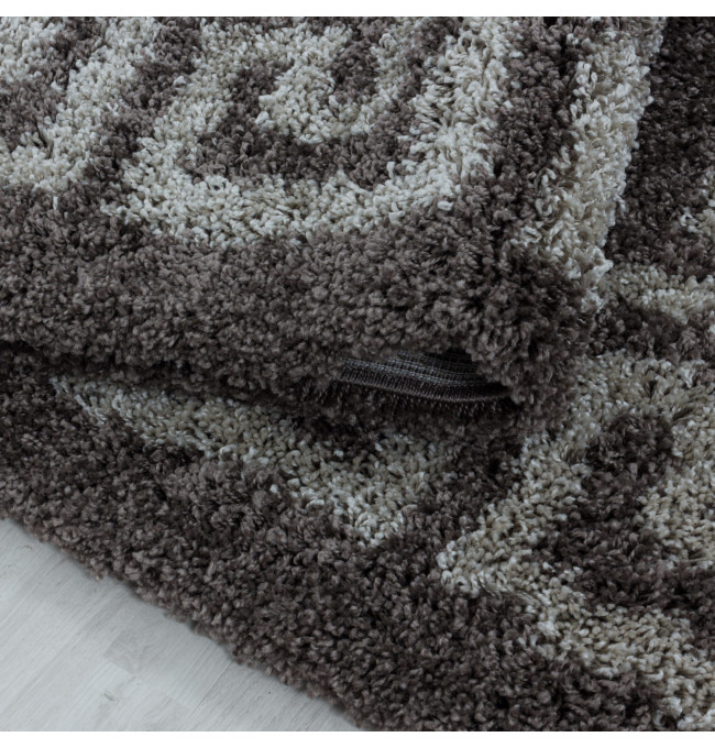 Koberec Hera hnědý - kruh