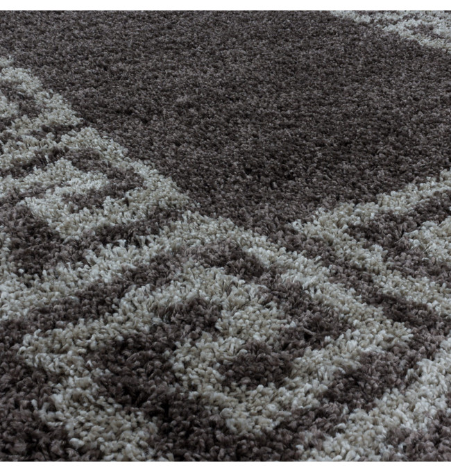 Koberec Hera hnědý - kruh