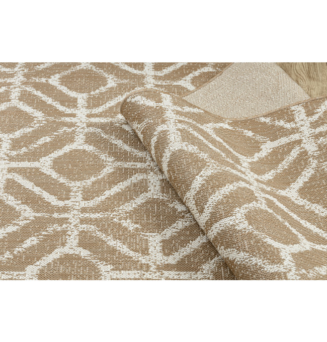 Koberec SIZAL FLAT 48957265 geometrický ROMBY naturální / béžový