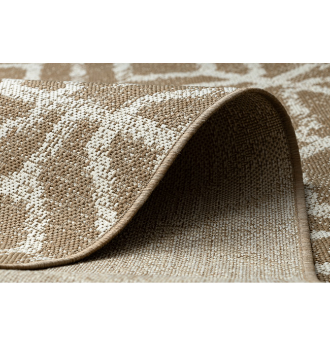 Koberec SIZAL FLAT 48957265 geometrický ROMBY naturální / béžový
