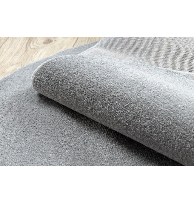 Koberec SOFTY šedý kruh