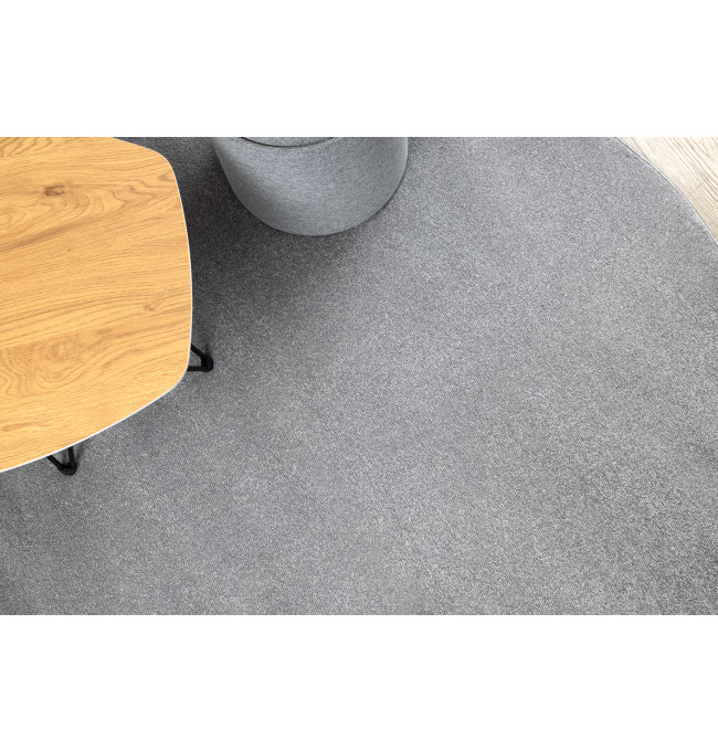 Koberec SOFTY šedý kruh