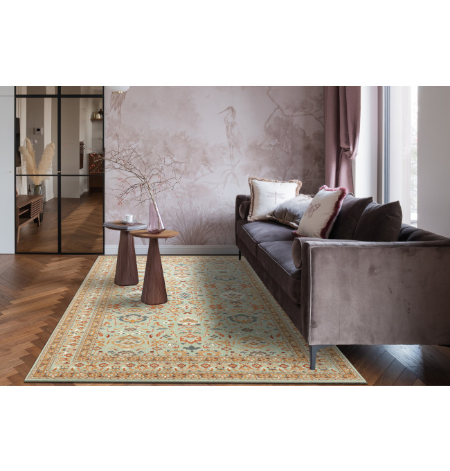 Koberec SOHO 477.26.LA400 OSTA naturální zelený / béžový