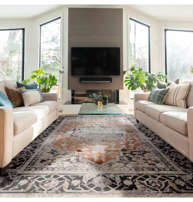 Koberec Sovereign 04 Medallion terracotta