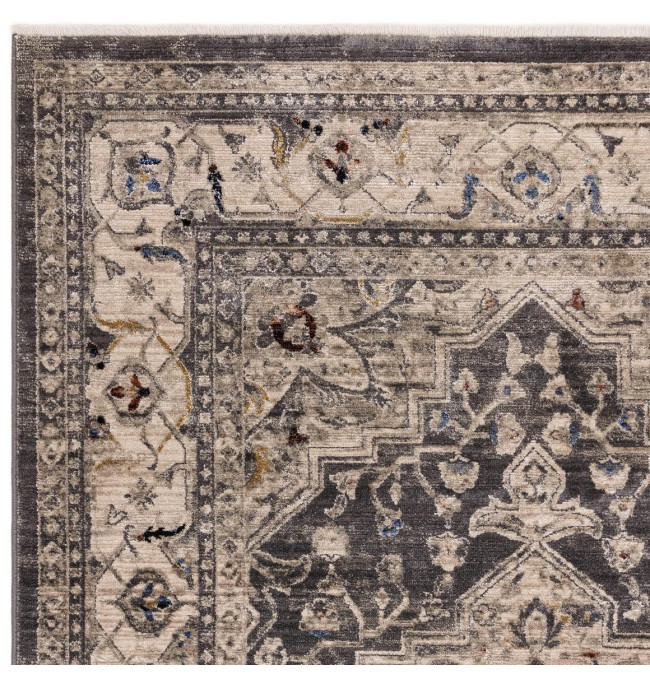 Koberec Sovereign 05 Medallion charcoal