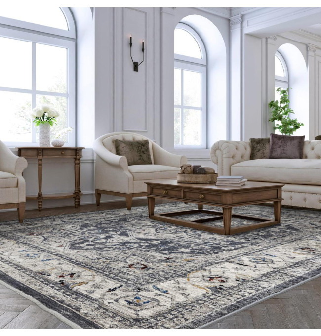 Koberec Sovereign 05 Medallion charcoal