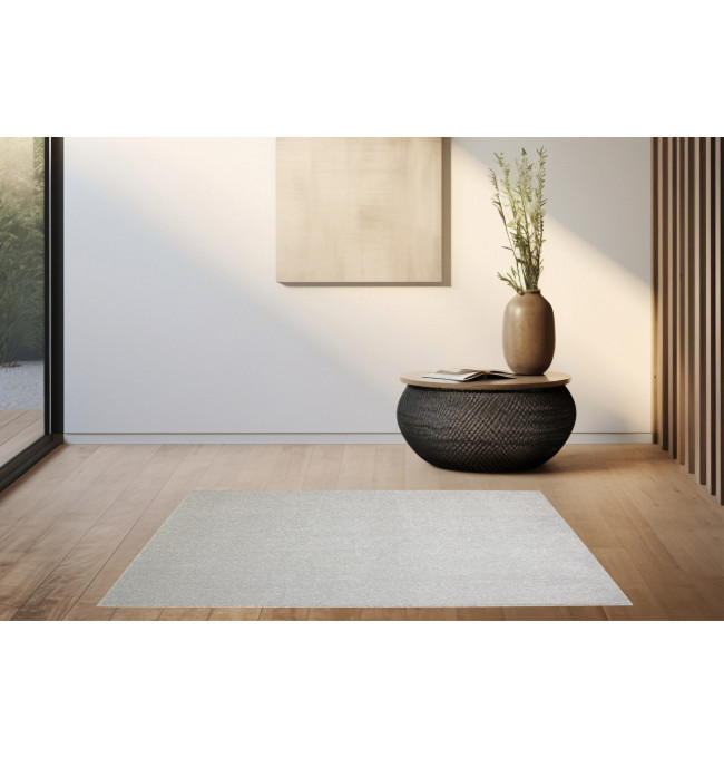 Koberec Sundae 81 šedý / stříbrný