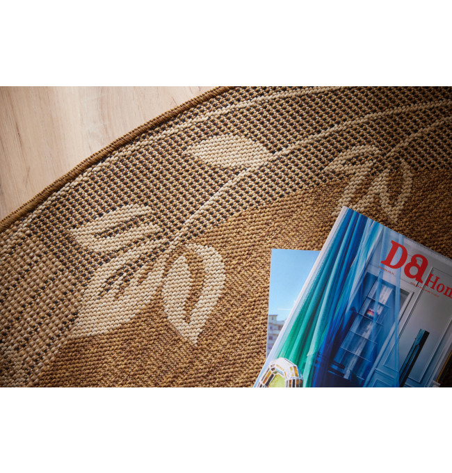 Koberec Adana Bloom Beige kruh