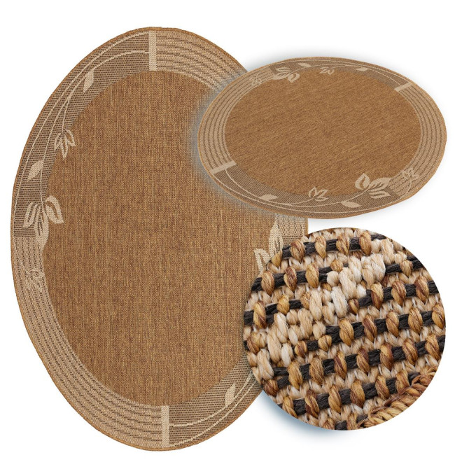 Koberec Adana Bloom Beige kruh