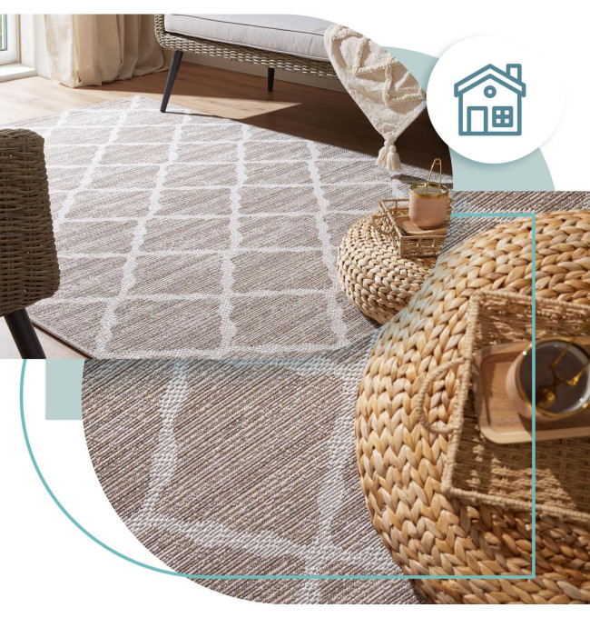 Koberec Adana Braid Grey