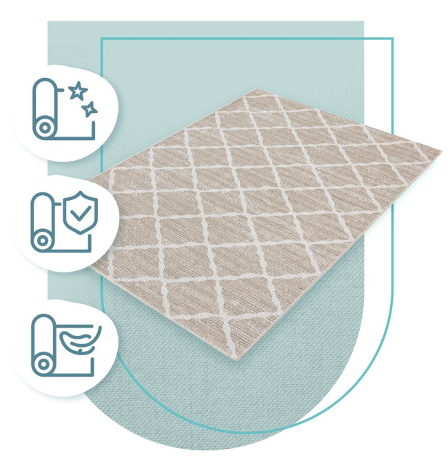 Koberec Adana Braid Grey