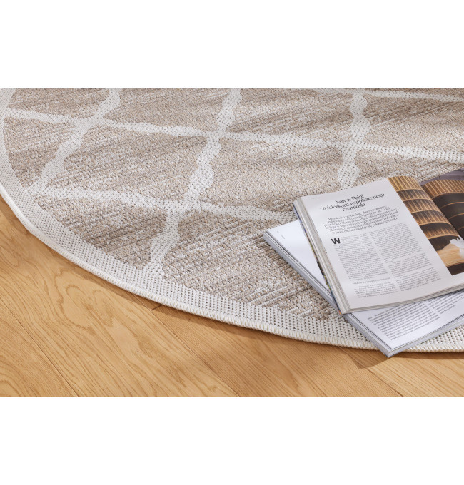 Koberec Adana Braid Grey kruh