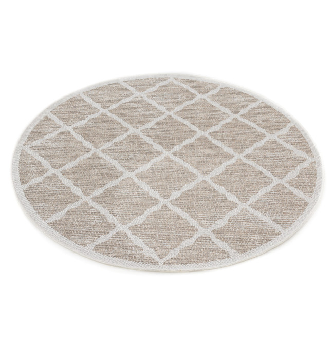 Koberec Adana Braid Grey kruh