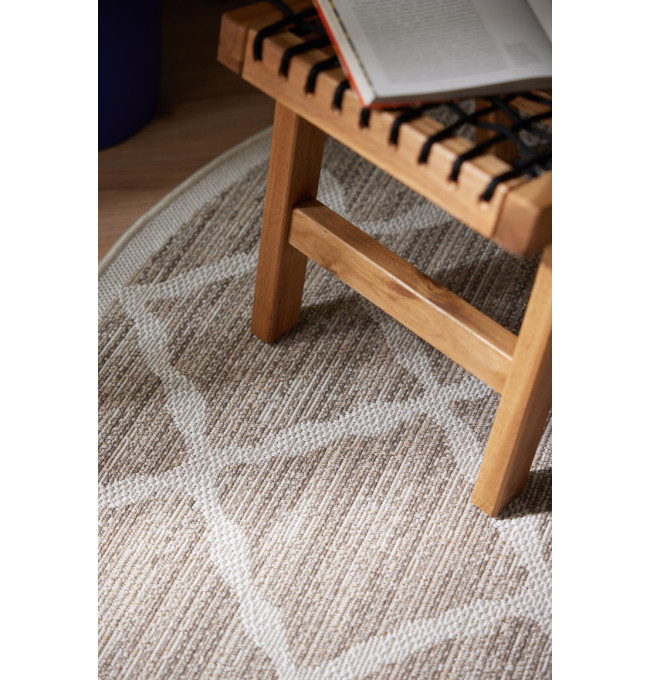 Koberec Adana Braid Grey kruh