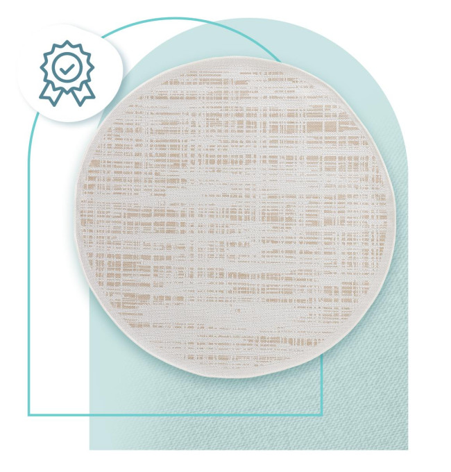 Koberec Adana Fuzzy Beige kruh