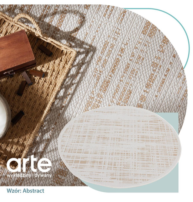 Koberec Adana Fuzzy Beige kruh