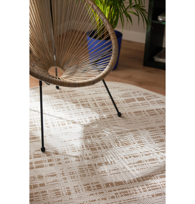 Koberec Adana Fuzzy Beige kruh