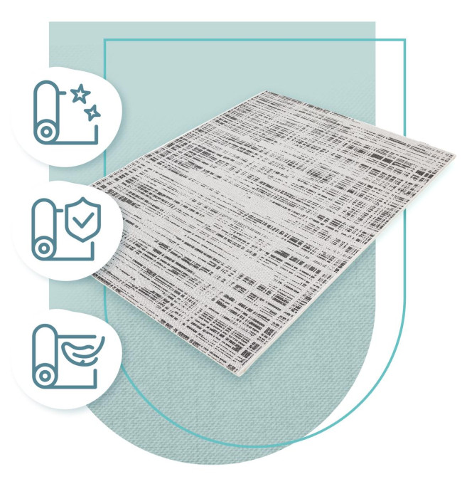 Koberec Adana Fuzzy Grey