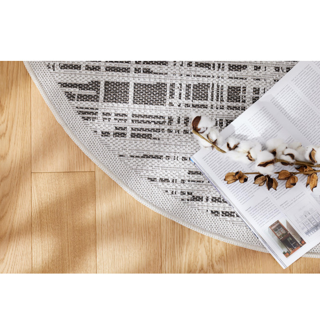 Koberec Adana Fuzzy Grey kruh