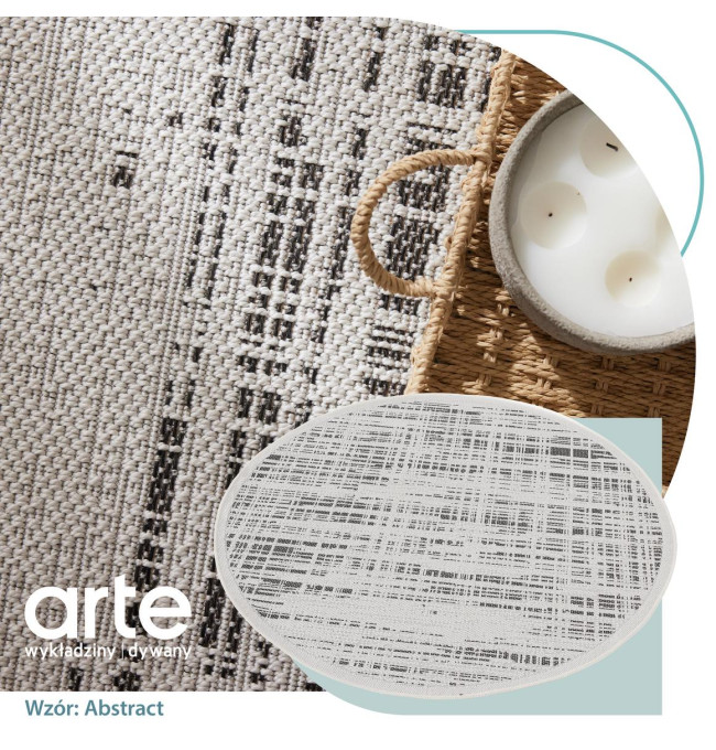 Koberec Adana Fuzzy Grey kruh