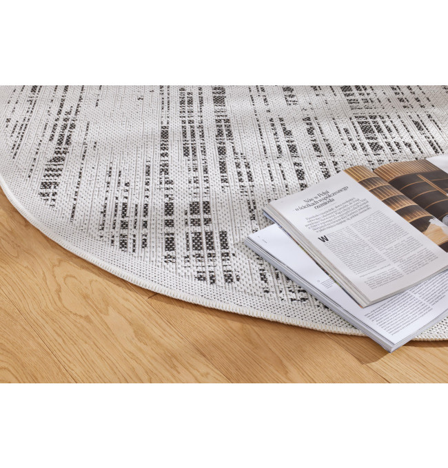 Koberec Adana Fuzzy Grey kruh