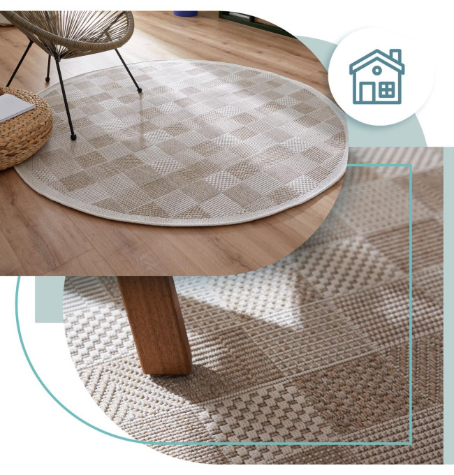 Koberec Adana Grade Grey kruh