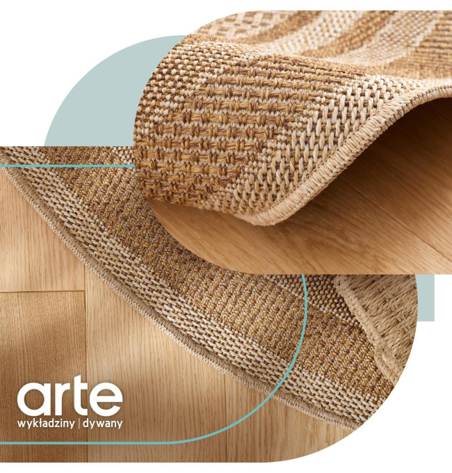 Koberec Adana Ramis béžový kruh